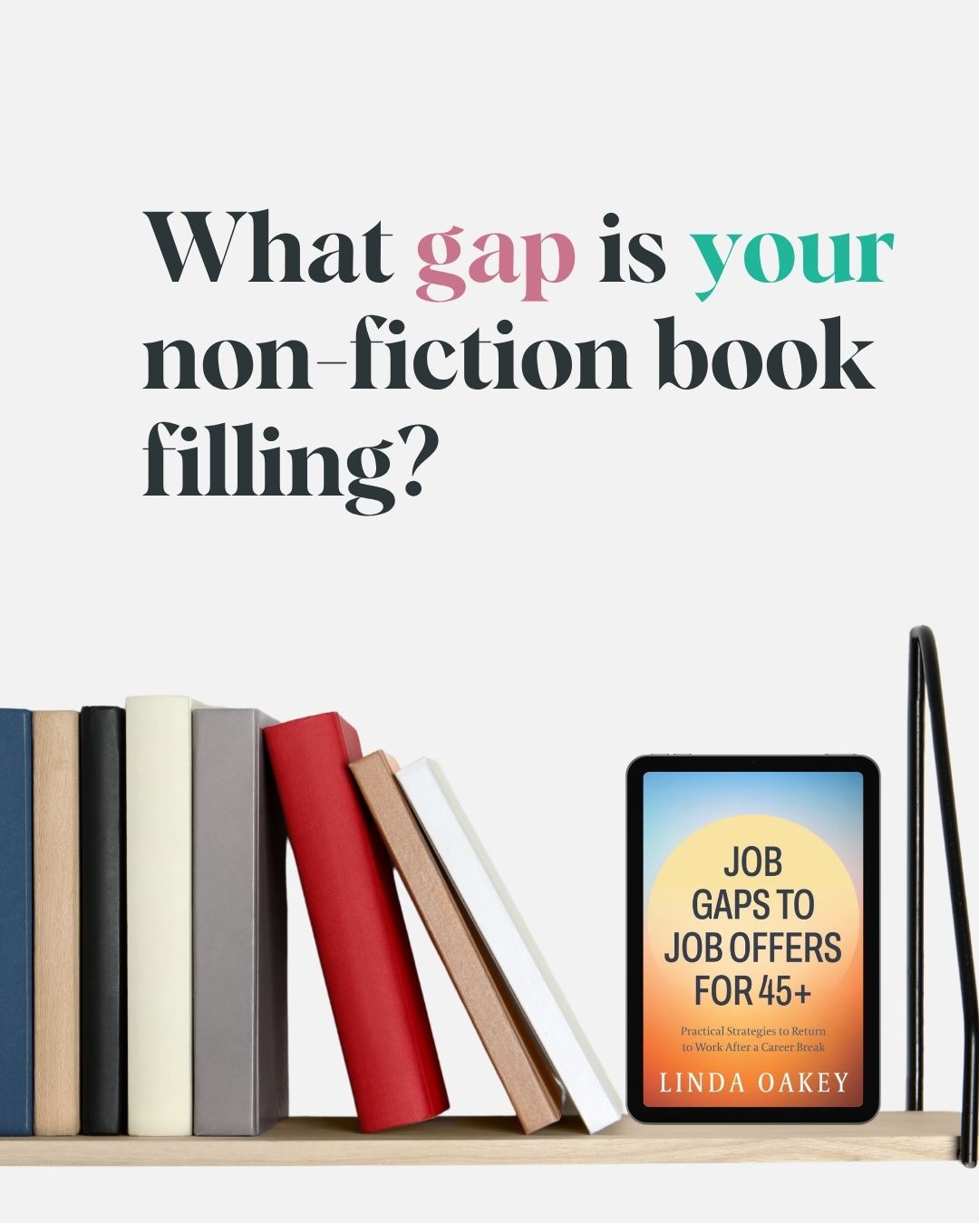 Your Job as a Non-Fiction Author: Zero in, fill the gaps!
